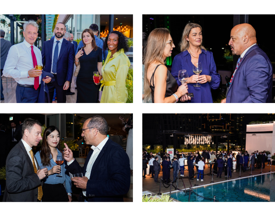 Dubai reception attendees